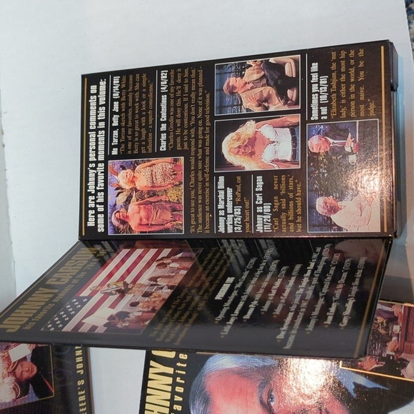 Buena Vista The Johnny Carson Collection VHS Box Set of 4 Tapes - Picture 10 of 14